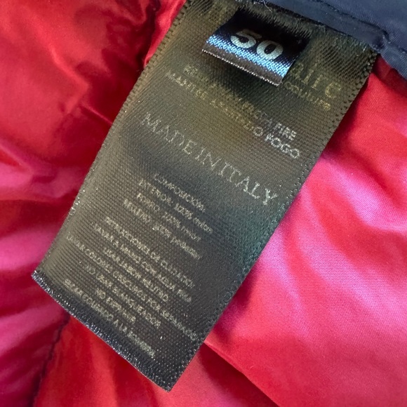 Billionaire Italian Couture blue bomber puffer coat size 50 - Picture 8 of 10